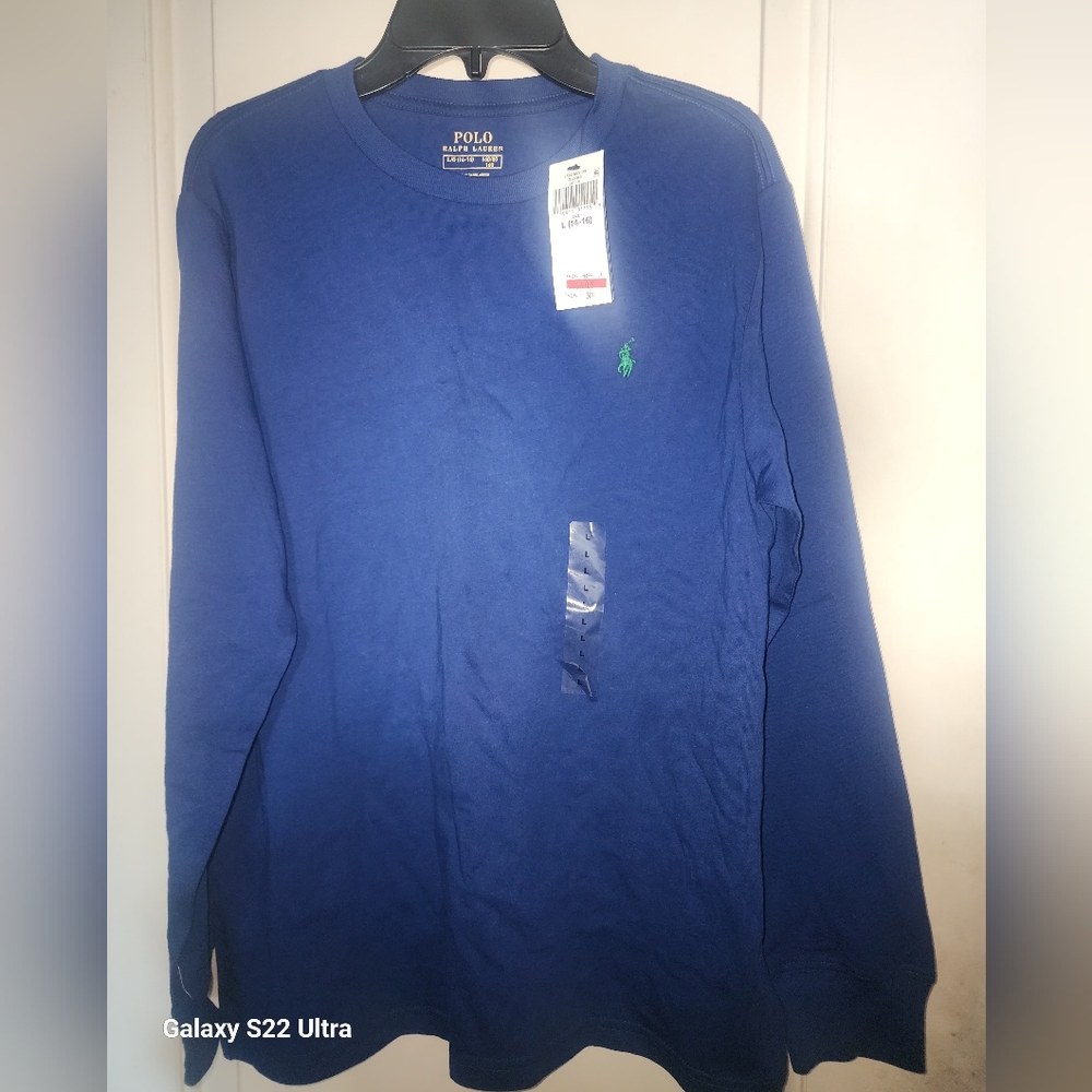 Polo by Ralph Lauren Boy's Blue Long Sleeve Shirt